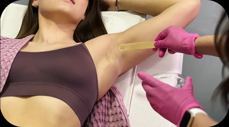 Подмышечные впадины + голени